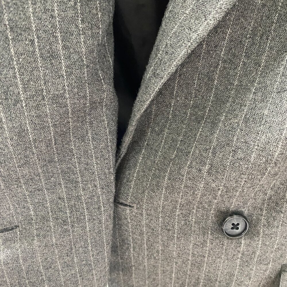 Reitmans Grey Pinstripe Blazer - Picture 6 of 10